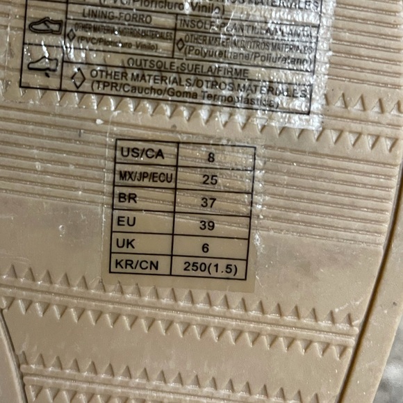 clear sandals - Picture 2 of 2